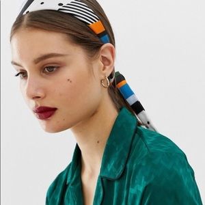 ASOS Headband with oversized scarf ties